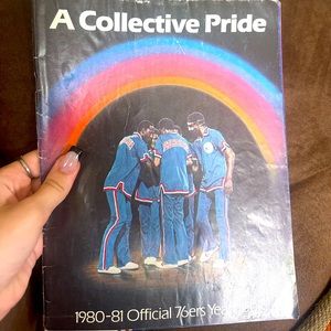 1980-81 official sixers yearbook